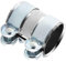 ALI2 60mmx95mm Colliers de Serrage pour Tuyaux d'Échappement,Collier de Serrage Silencieux Echappement Voiture en Acier Inoxydable,Raccord de Tuyau d'Échappement (60mmx95mm)
