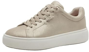 Tamaris Schnürer Damen sportlich beige,EU 39