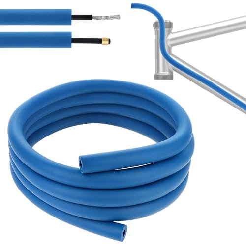 1,7 M/Lot Bike Rahmen Interne Gehäuse Dämpfer 6mm, Bikes Schallabsorbierendes Kabel, Schaum Hülse Schlauch, MTB Kabel Schaum Schaltung Gehäuse Dämpfer Hülse für Bike Shift/Bremse/Hydraulische Rohr
