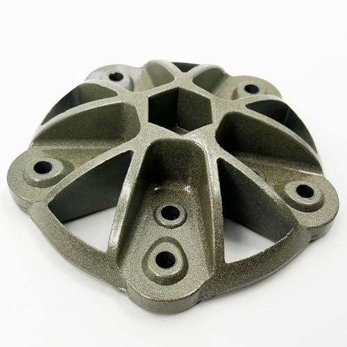 ZHOZHUT Windturbinen-Radnabe Langlebige Dicke Radnabe Für 3/5/6 Blätter 3/5/6-Blatt-Naben Für Windkraftanlagen Mit Horizontaler Achse Metallmaterial DIY-Windmühlen-Zubehörteile,5 Blades
