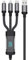 1.2m 3-in-1 LED Display USB-A to iPhone Cable/Type-C/Micro USB Fast Charging Cable for iPhone, iPad, MacBook, AirPods Pro, Samsung, Google (1.2m)