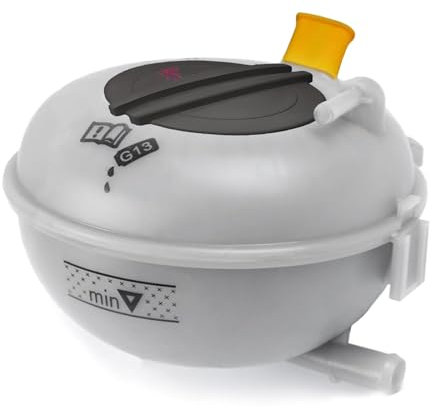 Raheem 5Q0121407T Coolant Expansion Tank with Cap Radiator Expansion Bottle Coolant Expansion Header Overflow Tank Cap for Volkswagen Golf Passat Tiguan A-u-di A3 Q2 Q3 TT Seat Ateca Leon Skoda Fabia