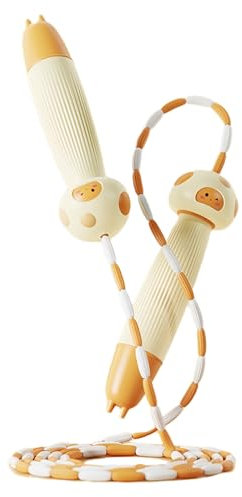 Flintronic 2.8 M Corde à Sauter à Perles Souple, Corde à Sauter Enfant Souple, Corde à Sauter Enfant Reglable, Sans Enchevêtrement, Corde à Sauter Segmentée, Pour Garçon Fille Activités de Plein Air