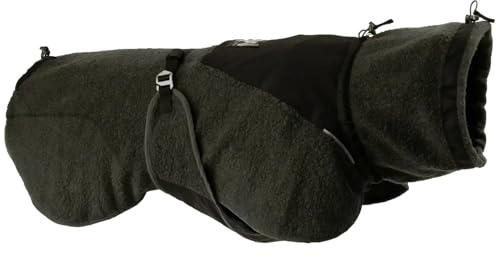 Non-Stop Dogwear Hundejacke aus Wolle, Dunkelblaugrün, Größe 45