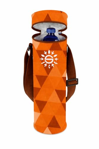 Borsa Termica Portatile Sacar – Isolamento Termico Alta Qualità – Tracolla Regolabile e Cerniera – Ideale per Escursioni, Mare, Piscina e Campeggio (1 BORSA ORANGE)