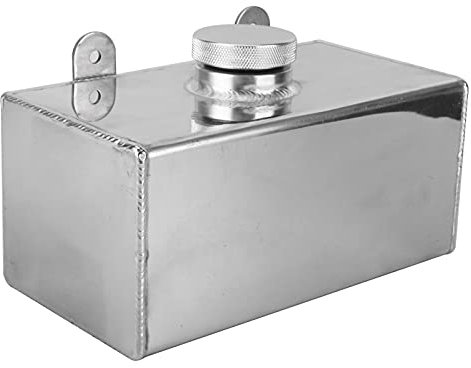 ERYUE Tanque de Pulverización Intercooler Pulido con Arandela de Goma para Piezas Universales de Automóviles, Adecuado para Lavaparabrisas o Intercooler Spray, Reemplazo Directo para