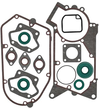 Schmitt Dichtungssatz Plus aus AFM37 + Wellendichtringe grün, Motortyp M500 - für Simson S51, SR50, S53, KR51/2 Schwalbe, DUO 4/2