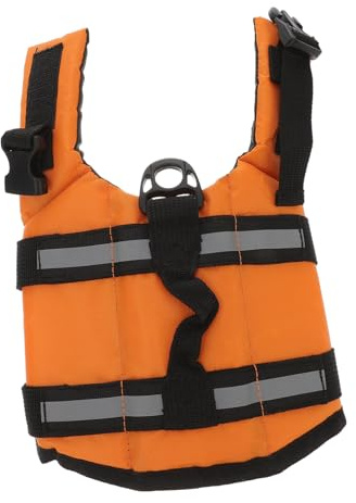 Haustier Schwimmweste mit Rettungsgriff und Schwimmhilfe XXS für Hunde
