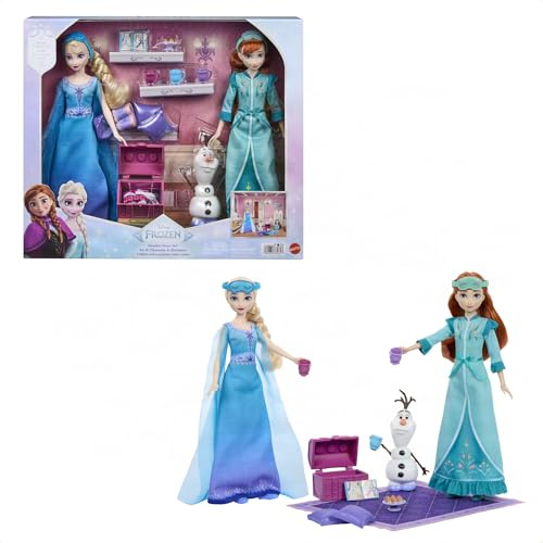 Mattel Disney „Völlig unverfroren: Anna und ELSA Slumber Sister Set, 2 Puppen