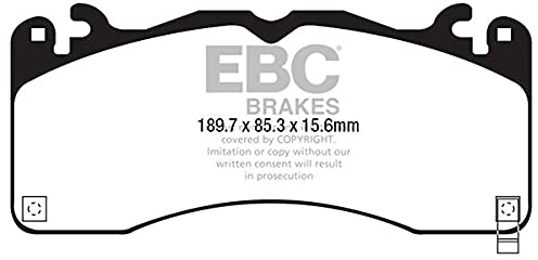 EBC DP43040R Ebc Brakepads for Road Use and Trackday Yellowstuff 4000 Series