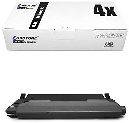 4X Eurotone Toner für Samsung CLX 3170 3175 wie CLT-K4092S K4092S Black