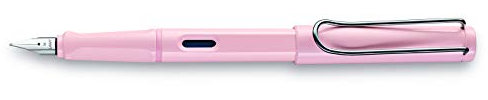 LAMY Safari 036 (Pointe Moyenne) Stylo-Plume Rose-Poudré - Édition spéciale printemps 2019