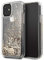 Guess GUHCN61GLHFLGO Cover Hülle aus der Glitter Hearts Collection Serie für das iPhone 11, Gold