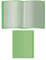 DOHE - Porte-vues PP de 10 pochettes PP (80 mic) Souple Vert