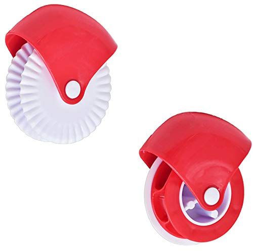Découpe-bordures à pâtisserie, pâte à découper, rouleau de découpe, pâte à découper, coupe-bordures, coupe-bordures à pizza, grillage de tarte, décoration, rouleau de plastique, soulevage