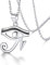 Collier l'œil d'Horus Femme Pendentif Homme Croix d'Ankh d'Egypte Egyptienne Amulette Protection Clé de la Vie Famille Bijoux Cadeau Noël Porte Bonheur Afrique Fête des Mères