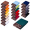 Avantgarde Topper Spannbettlaken/Spannbetttuch f. Boxspringbett - Topper - 180x200-200x220-100% Mako-Jersey-Baumwolle - Laken 165 g/m² (15 - dunkelgrün)