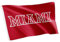 Desert Cactus Miami University Ohio NCAA Flagge 100 % Polyester Indoor Outdoor 91 x 152 cm (Stil 5)