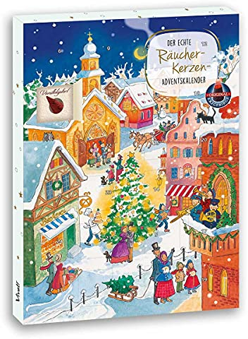 Der echte Räucherkerzen- Adventskalender