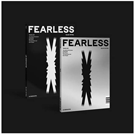 SOURCE MUSIC LE SSERAFIM - FEARLESS 1st Mini Album+Extra Photocards Set (Random ver, + 1 Folded Poster), SCM0153, 190 x 259 12 mm