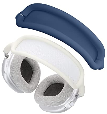 kwmobile Kopfband Abdeckung kompatibel mit Apple Airpods Max - Headband Case - Kopfhörer Schutz - Taubenblau