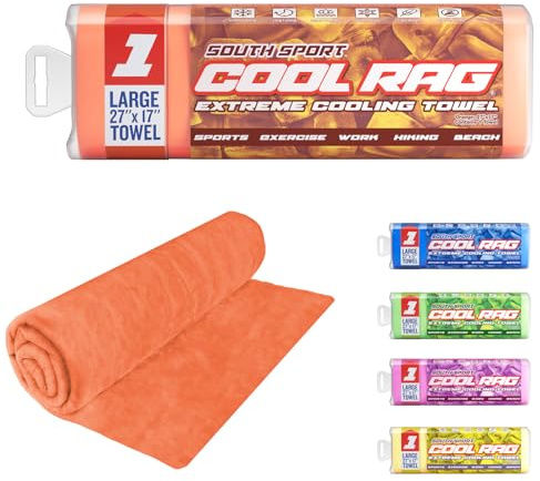 Cool RAG Extreme Kühlhandtuch zur Wärmeentlastung – PVA-Kühlhandtuch für Workout, Fitnessstudio, Laufen und für andere Outdoor-Sportarten – kühlendes Tuch für den Hals – cooles Handtuch für schnelle