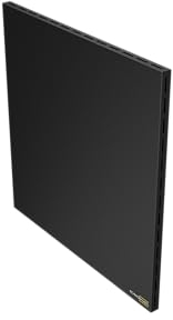 SCHMIDBAUER® Infrarotheizung Hybrid 450 Watt Schwarz Tafel bemalbar - Ein/Aus-Schalter - Infrarottechnik mit Raumluft-Konvektion - Elektroheizung - Direktheizung
