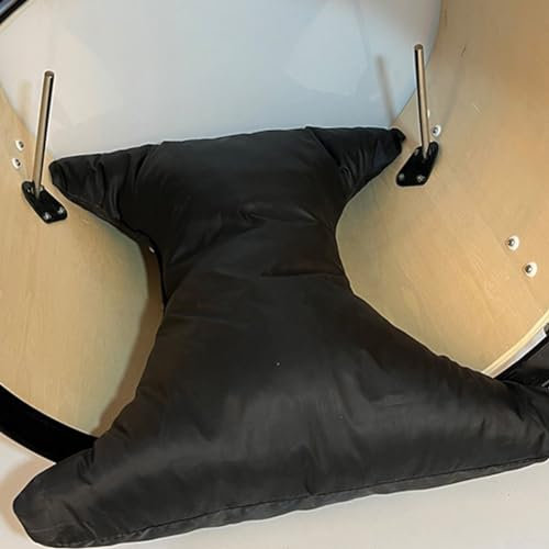 SPORTARC Drum Damper Muffling Pad, Bass Drum Dampening Pad, Bass Drum Muffling Pillow Silencer Mute Accessories