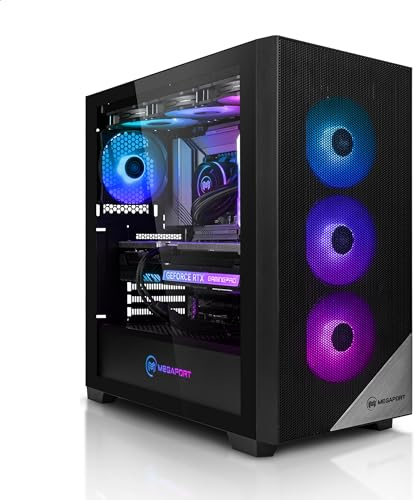Megaport High End Gaming PC Nvidia GeForce RTX4060Ti 16GB • Intel Core i9-12900KF 16-Kern bis 5.20GHz Turbo • OHNE Betriebssystem • 32GB 3200 MHz DDR4 • 1TB M.2 SSD • WLAN • Gamer pc Computer Gaming