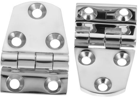 ORFOFE Charnières En Acier Inoxydable 2 Pièces Pour Porte De Bateau Yacht Maison Installation Ferme