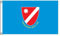 Stormflag Bandiera molise 3x5ft/90x150cm granducale 90g di poliestere 2 occhielli,Occhiello in Angolo, in metallo e Doppio ago