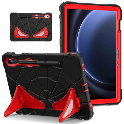 Spider Kids Case for Samsung Galaxy Tab S10 Lite/S10 FE (2025) 10.9/S7/S8/ S9/S9 FE 11 inch（2023） Shockproof Cartoon Tablet Case