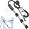 Thermostat Immersion Water Heater with Timer and Temperature Control - 2500W Fast Heating Element for Various Containers, Ideal Temporary Replacement for Heating Water in Pools, Bathtubs, and Buckets