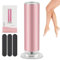 Râpe Électrique Pied, Râpe à Pieds Pédicure Electrique, Electrique Lime Ponceuse avec 60 Tampons de Remplacement pour les Pieds Pedicure Pieds (Vitesse Réglable) (Rose)