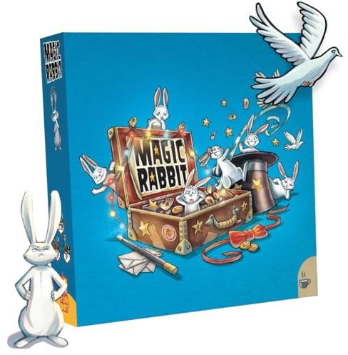 funbot | Magic Rabbit | tolles Familienspiel für Kinder und Erwachsene | fördert Kommunikation und Konzentration | kooperatives Merkspiel | Deutsch