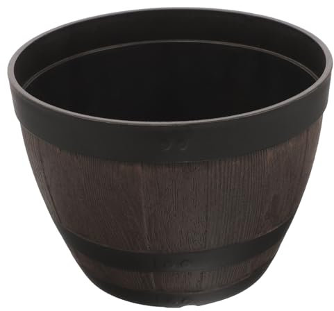 Toyvian Jardinière Tonneau Pot à Légumes Support De Plantation De Pommes De Terre Pot De Fleurs pour Jardin