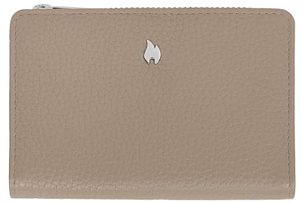 Zippo Purse - Leather - Taupe - Elegant Wallet for Women - Wallet with RFID Protection - Ideal for Coins, Cards and Notes