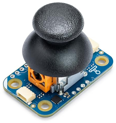 Arduino Modulino Joystick [ABX00135] - Modulo di controllo del movimento analogico per progetti interattivi | Sensore Qwiic Plug-and-Play | Facile prototipazione Con e MicroPython