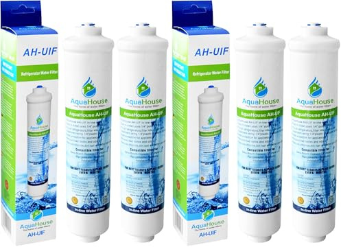 2X AquaHouse AH-UIF External Fridge Water Filter fits Samsung DA29-10105J & LG 5231JA2010B Fridge Freezers (Replaces External Filters only) (Pack of 2)