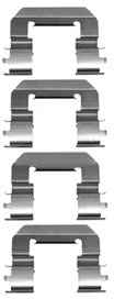 Borg & Beck BBK1613 Fitting Kit - Pads To Fit Hyundai i30 Kia Cee'd 12/11-