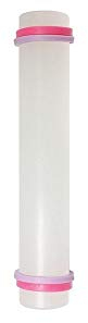Cake Star 6 Rolling Pin with Thickness Guides, Non-Stick Nyon For Rolling Fondant, Sugar Paste, Dough, Pie Crust, Cookie, Biscuits, And Pasta - 6 Inch, 152 mm