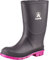 Kamik Mädchen Stomp Gummistiefel, Grau (Charcoal/Magenta Chm), 28/29 EU
