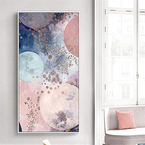 Deike Mild 5D DIY Diamond Malerei Diamant Painting Kristall Strass Wohnzimmer Schlafzimmer Wanddekoration (60x120cm)