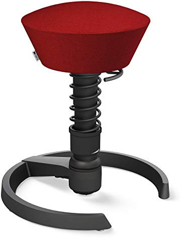 aeris Swopper – Ergonomischer Hocker – Bürohocker höhenverstellbar – Vielseitiger Sitzhocker für einen gesunden Rücken – Bürostuhl ohne Rollen, Feder Standard