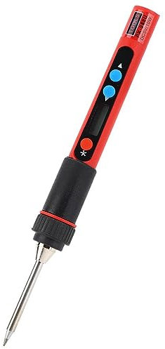 Candeon Akku Lötkolben, 10W USB Lötkolben Elektrisch Digitaler Lötkolbn, 50-480 (℃) Einstellbare Temperatur Akku-Lötkolben Schnelles Erhitzen Wiederaufladbarer Lötkolben Set Lötwerkzeu