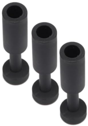 Lot de 3 bouchons pneumatiques pour fermer les raccords enfichables 8 mm pour raccords à air comprimé IQS, raccords de tuyau, etc.