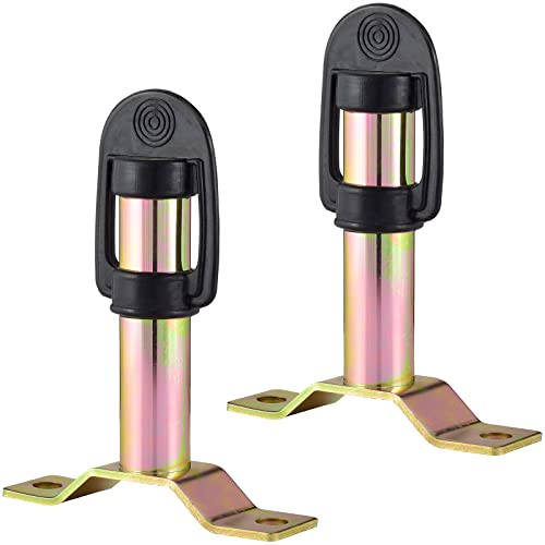 D-TECH Support de gyrophare pour tracteur,avec câble pré-câblé et capuchon étanche,Support pour gyrophare tube de fixation,câble gyrophare pour lampe,DIN Pôles diamètre 24 mm avec capuchon(2 pièces)