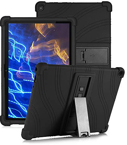 YGoal Funda para Huawei Matepad SE 10.4 - Cubierta Protectora a Prueba de choques Suaves para niños de Peso liviano Silicona Case Cover para Huawei Matepad SE 10.4 Tablet, Negro