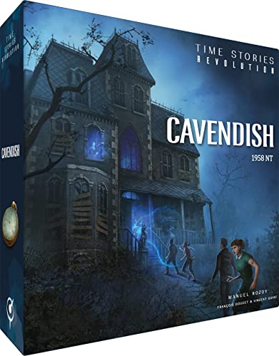 Asmodee | Time Stories Revolution: Le Manoir Cavendish | FR | Space Cowboys | Gesellschaftsspiel | Brettspiel | Abenteuerspiel | Kinderspiel | ab 12 Jahren | Science-Fiction | französische Version