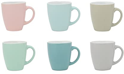 HIT Tasse mit weißer Innenseite, 160 ml, mehrfarbig